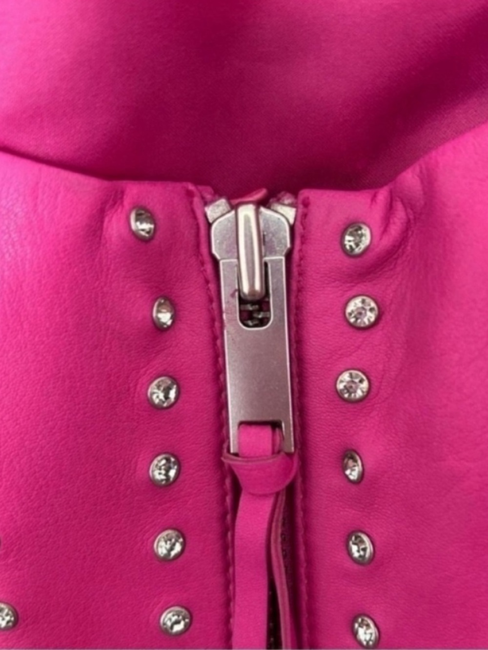 Retrofete Vesta Crystal Embellished Mini Dress Pink - Picture 8 of 8